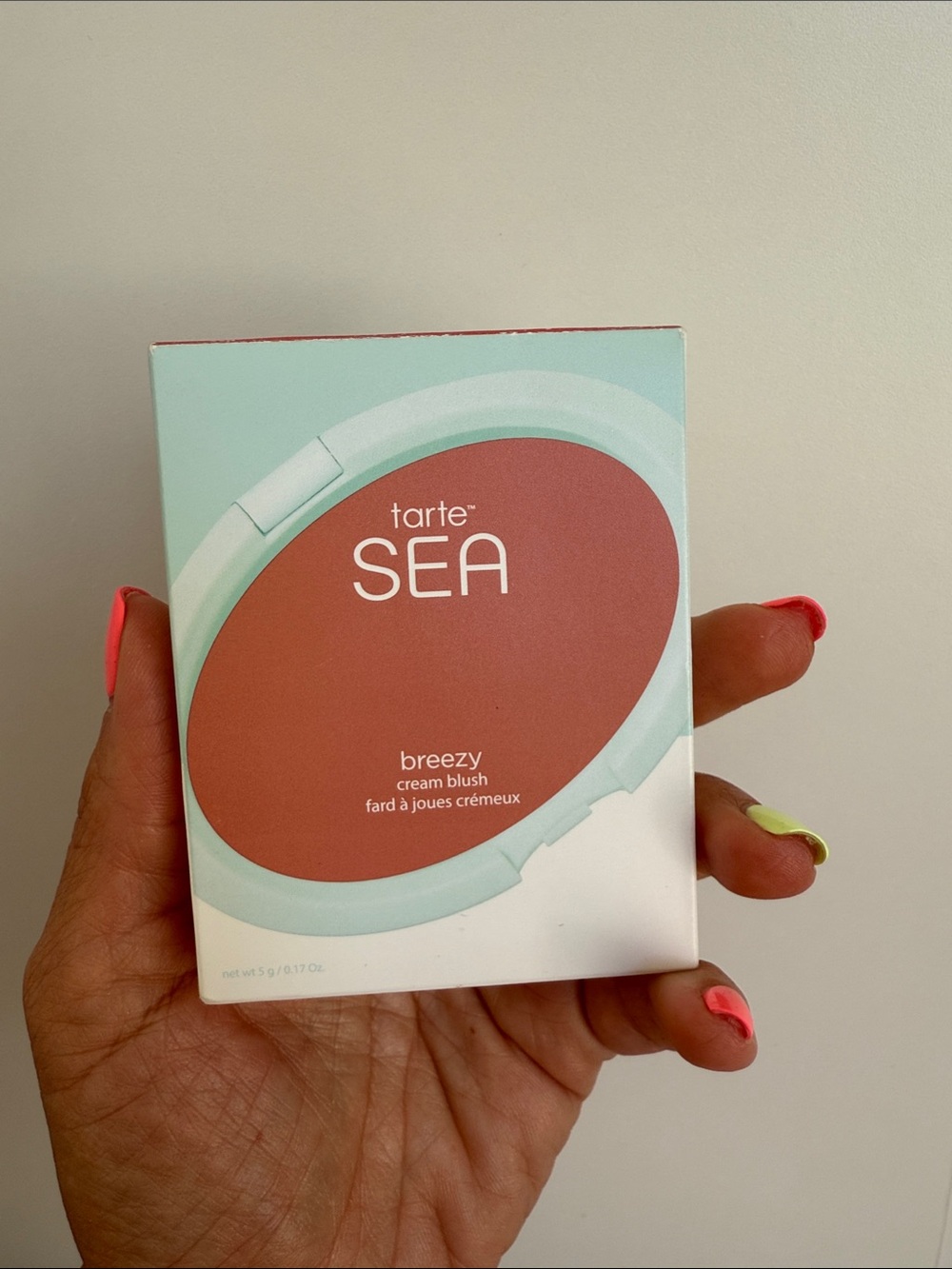 Tarte Sea breezy cream blush